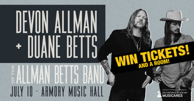 Win Tickets to Allman Betts Concert at the Armory Music Hall