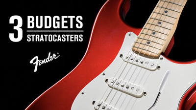 3 Budgets, 3 Fender Stratocasters