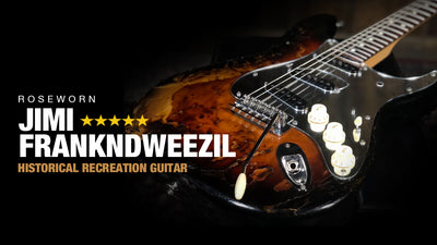Roseworn Jimi Frankndweezil - A Replica Guitar with a Classic Story!