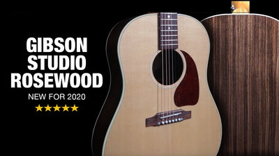 Gibson 2020 Rosewood Studio J-45 - What's New for 2020?