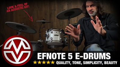 EFNOTE 5 Electronic Drum Kit - Versatility, Quality, and Beauty!