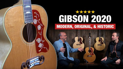 A Look at the New  2020 Gibson Acoustic Guitar Lines