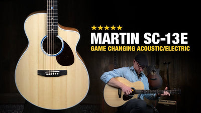 A Look at the Martin SC-13E Acoustic Guitar