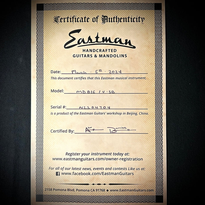 Eastman MD815 - Antique Varnish