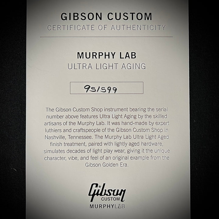 Gibson Custom Shop / Murphy Lab 1959 Les Paul Standard Ultra Light Aged