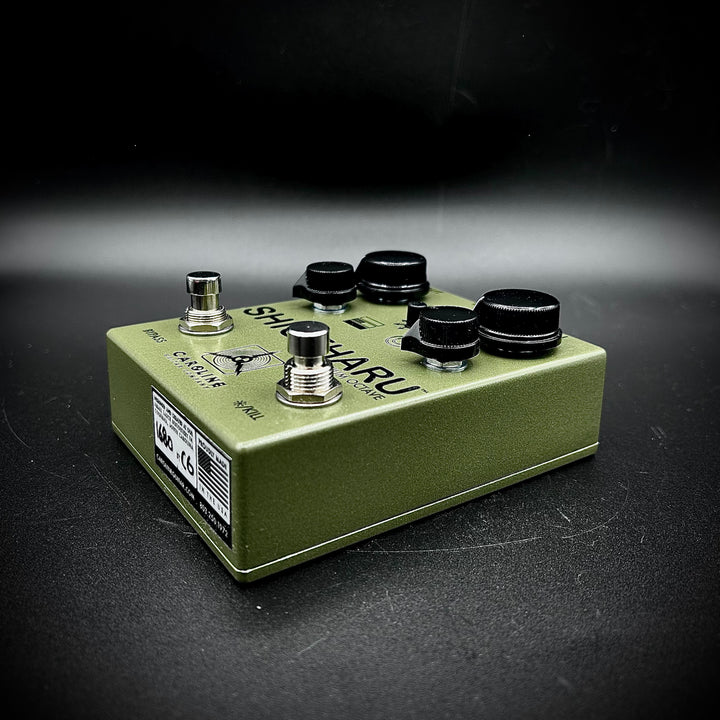 Caroline Guitar Shigeharu Germanium Octave Fuzz - Army Green LTD Run #1