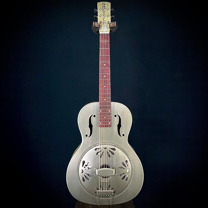 Gretsch G9201 Honey Dipper™ Round-Neck Brass Body Resonator Guitar
