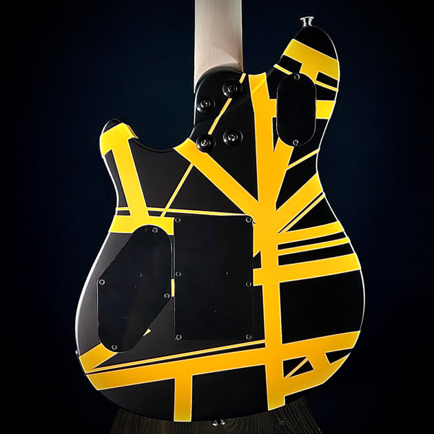 Evh wolfgang special striped black and yellow deals