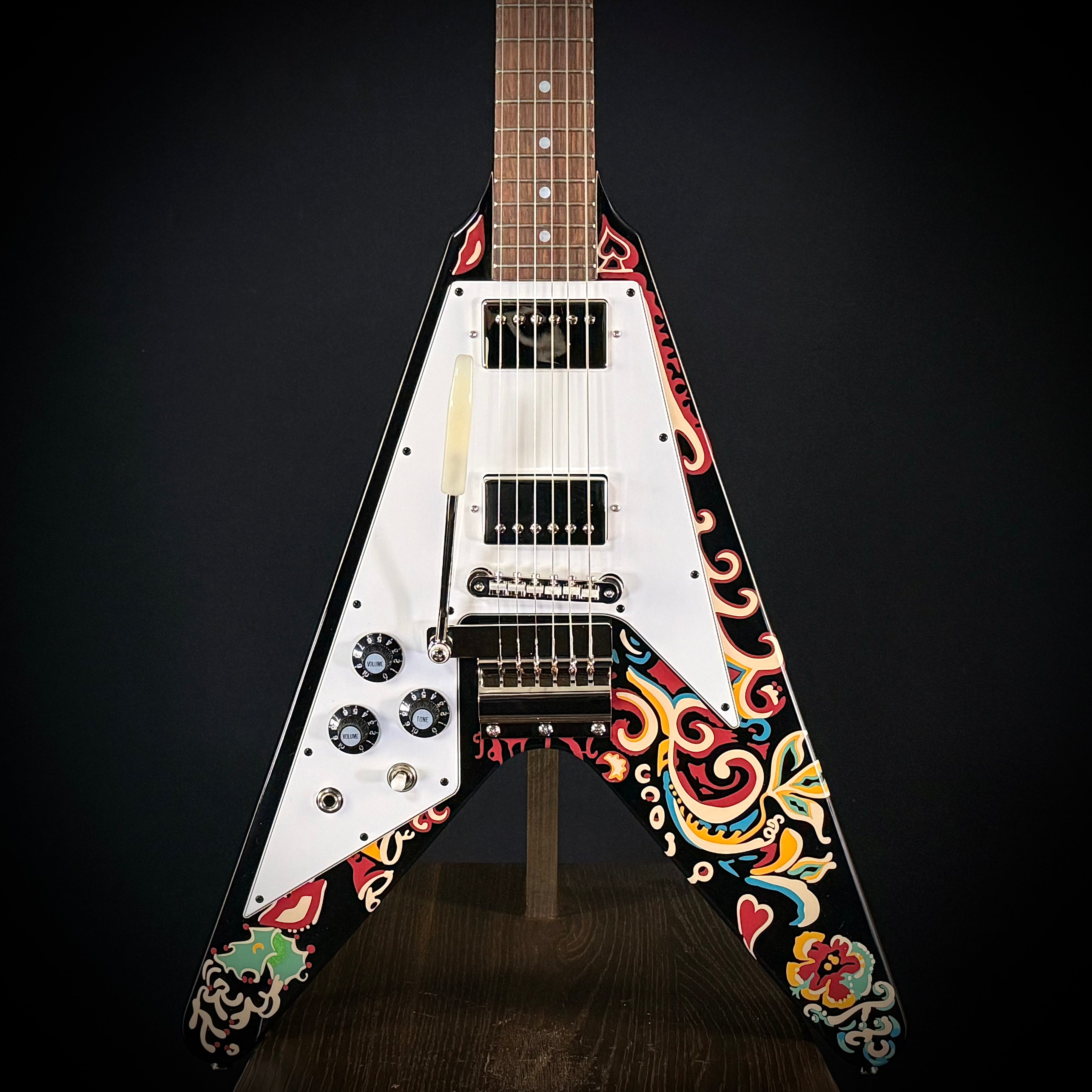ギター Jimi Hendrix Love Drops FlyingV Lefty Jimi Hendrix 