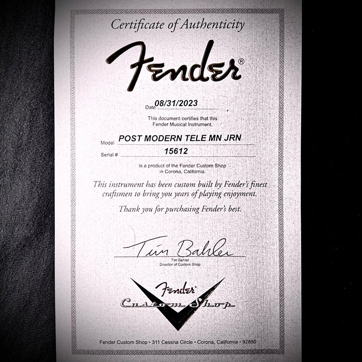 Fender Custom Shop Postmodern Telecaster Journeyman Relic | Bigsby