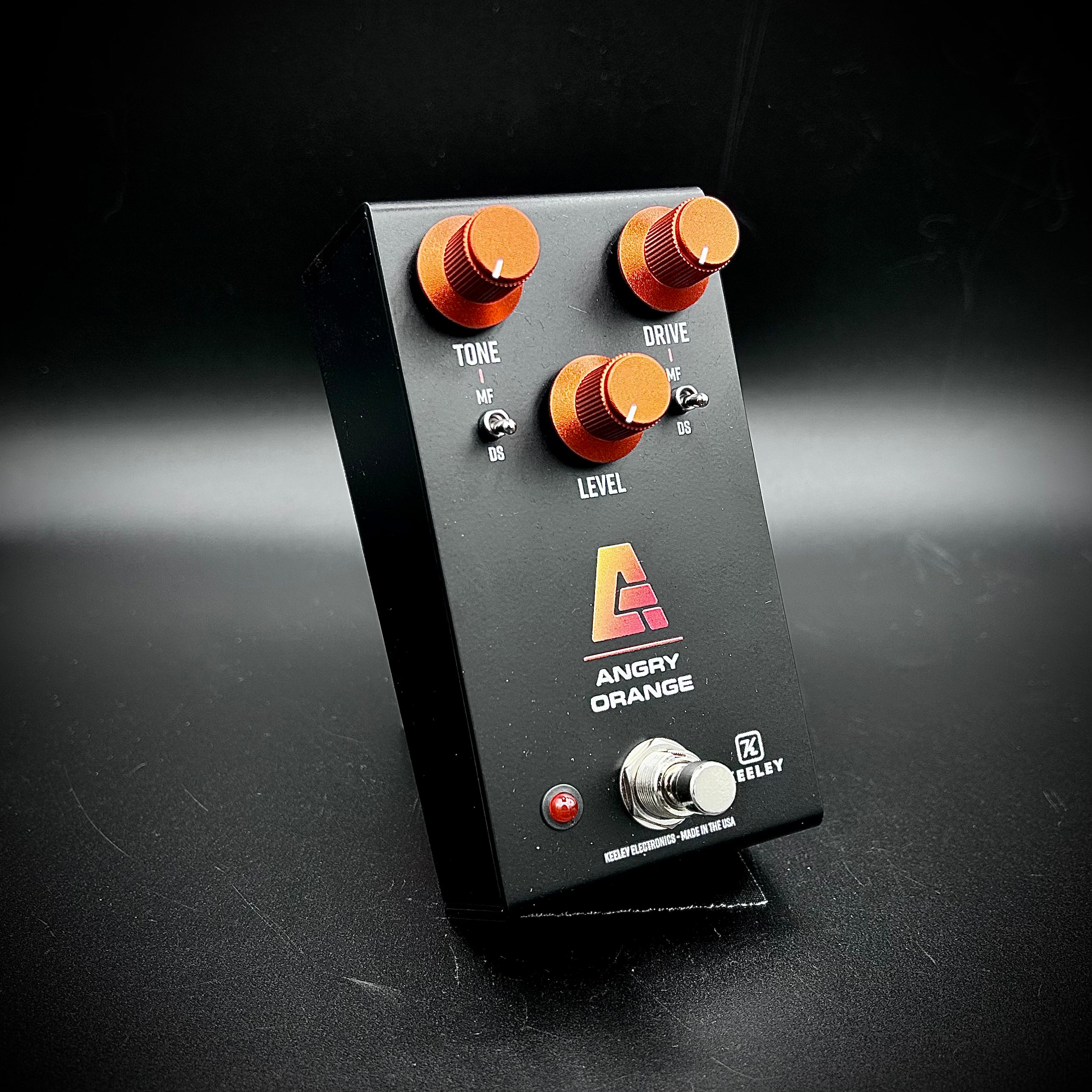 keeley distortion pedal Keeley Electronics Angry Orange Fuzz & Distortion – Music Villa MT