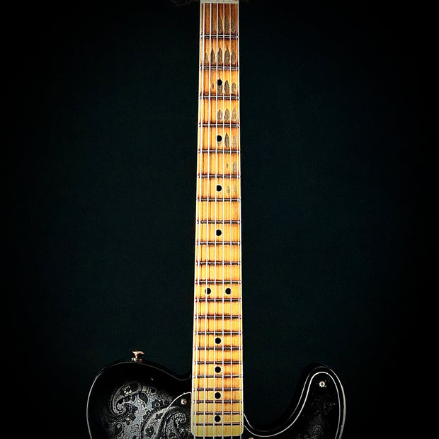 Fender Custom Shop Limited Edition 1968 Telecaster Black Paisley Relic SOLD