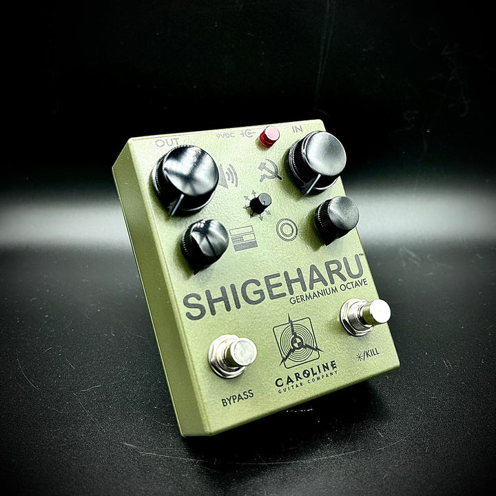 Caroline Guitar Shigeharu Germanium Octave Fuzz - Army Green LTD Run #1