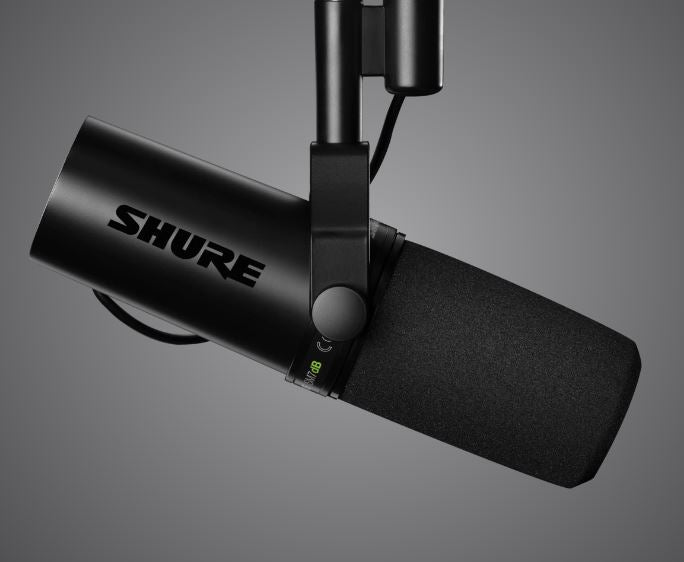 Shure SM7DB Broadcast Mic with internal Pre-Amp – Music Villa MT