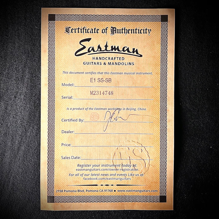 Eastman E1SS - Sunburst
