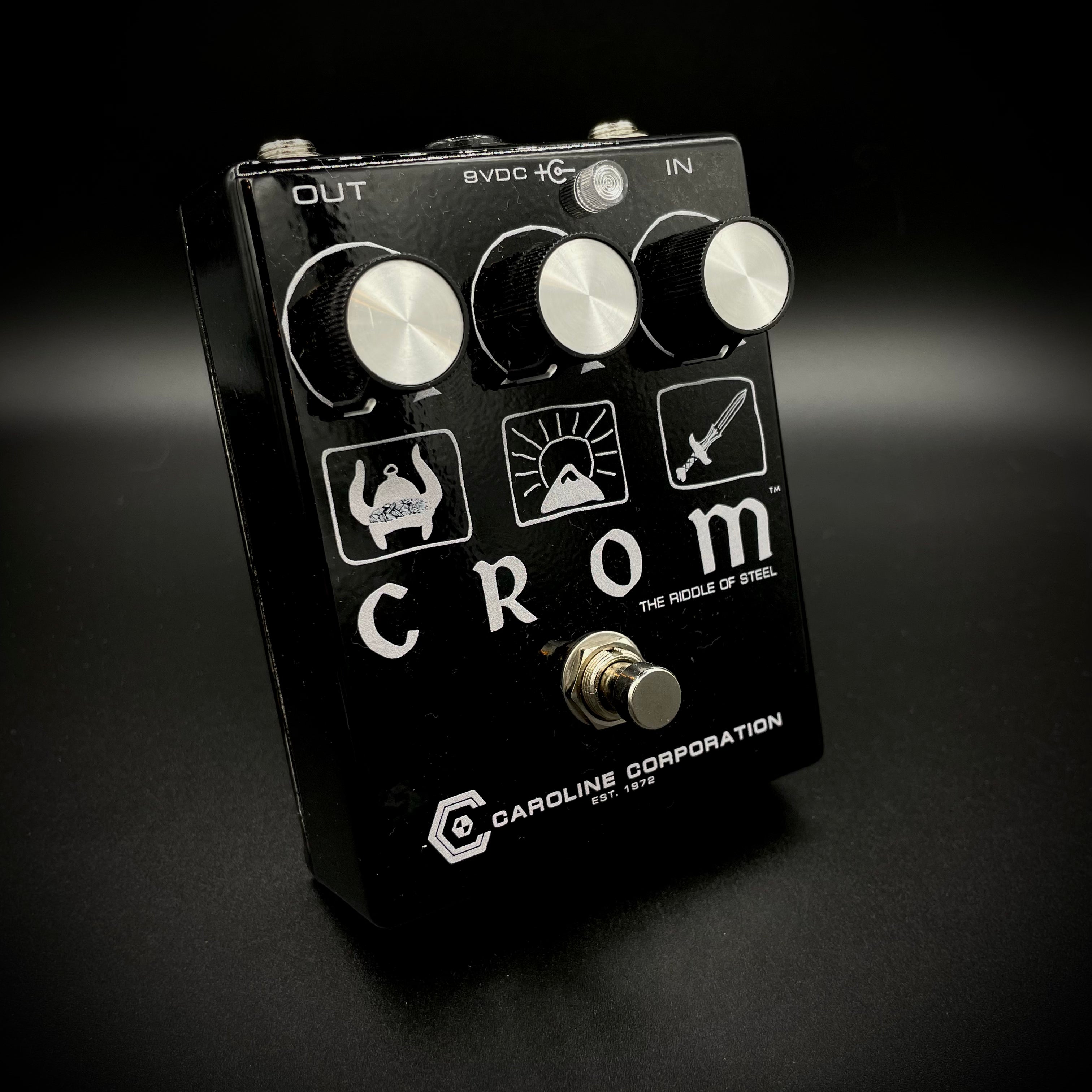 caroline pedals Guitar Company CROM Fuzzstortion Gravel Pro - Fahrradschuhe rhino matt Size:X-Large Long more time playing the