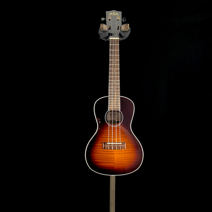 Kala Gloss Flame Maple Tobacco Burst Concert Ukulele