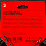 D’Addario 6” Offset Twin Pack Flat Patch Cable