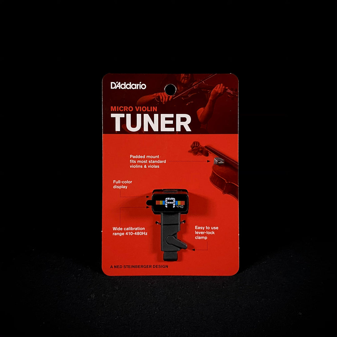 D’Addario NS Micro Violin Tuner