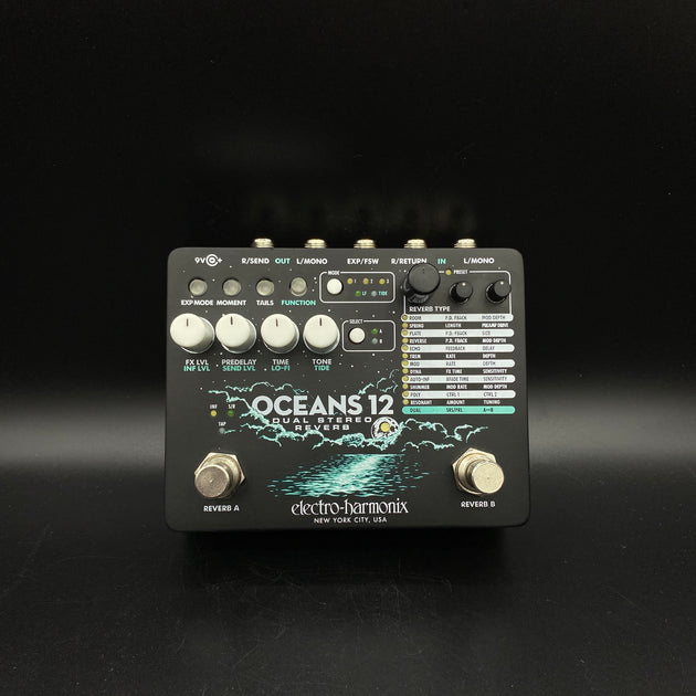 Electro-Harmonix Oceans 12 Dual Stereo Reverb – Music Villa MT