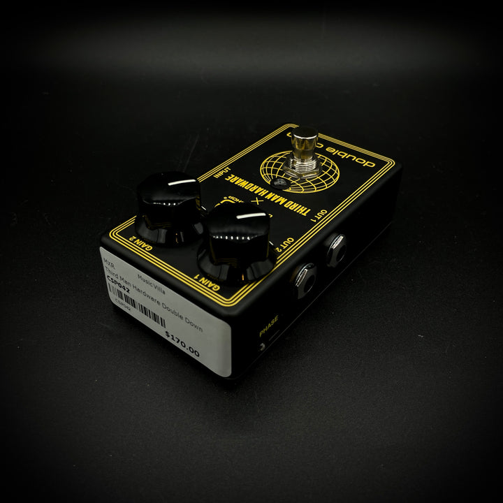 Third Man Hardware x MXR Black Double Down