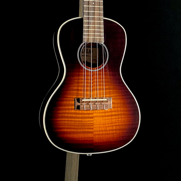 Kala Gloss Flame Maple Tobacco Burst Concert Ukulele