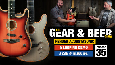 Fender Acoustasonic Strat vs Tele - [EP35] Gear & Beer Show