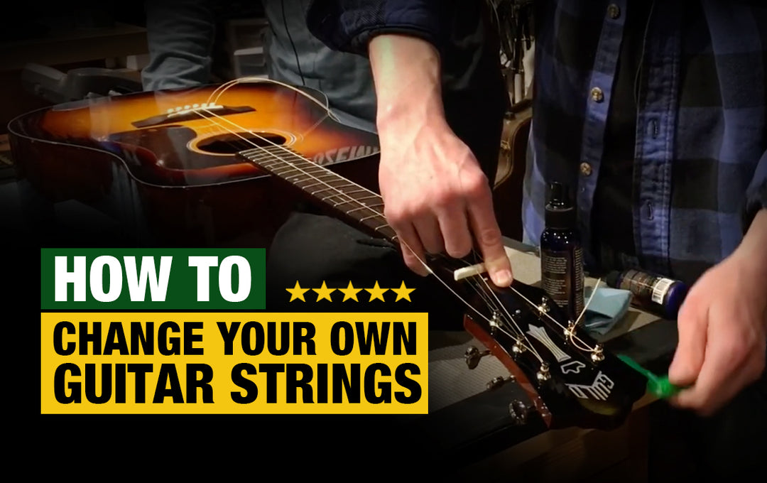 How to Change Your Guitar Strings at Home (Acoustic)