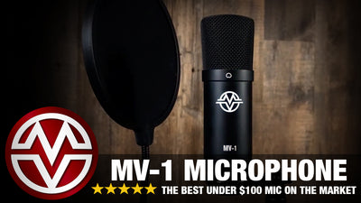 The Best Under $100 Condenser Mic on the Market – The MV-1 Condenser Microphone!