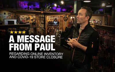 Support Music Villa Online - A Message from Paul Regarding Online Inventory