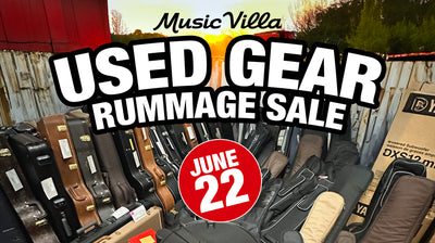 Used Gear Rummage Sale at Music Villa Bozeman June 22