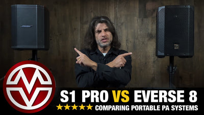 Bose S1 Pro vs Everse 8 - Portable PA System Comparison