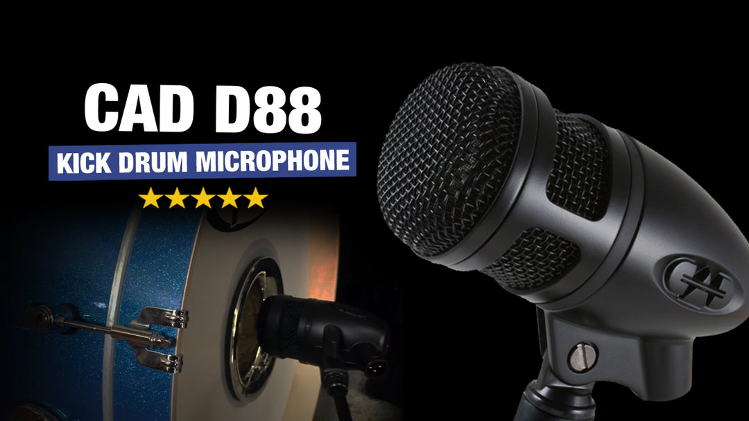 Cad D88 - The Best $100 Kick Drum Mic