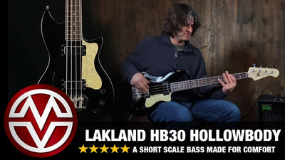 Lakland HB30 Hollowbody Short Scale Bass Review