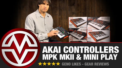 Akai MPK Controllers - MPK Mini Play & MPK MKII