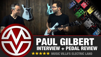 Paul Gilbert's Pedal Board - Interview & Tone Talk