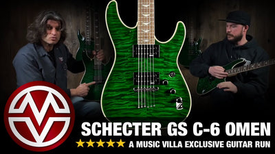 MV Exclusive: Schecter GS C-6 Omen Extreme (Villa Verde)