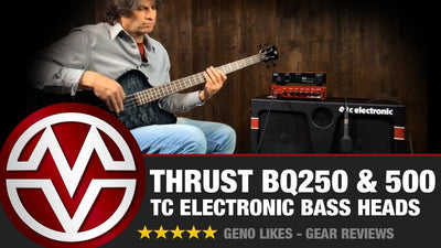 TC Electronic Thrust Bass Heads - BQ250 and BQ500
