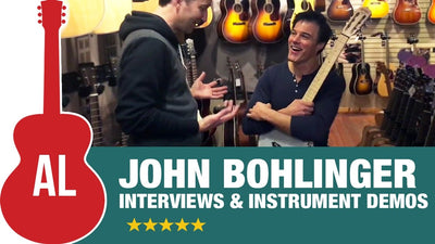 John Bohlinger at Music Villa (Interview & Instrument Demos)