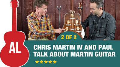Paul Talks with Chris Martin about Martin Guitars (2 of 2)