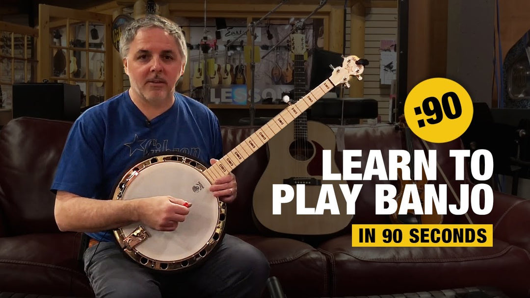 Beginner Banjo in 90 seconds!