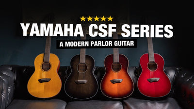 Yamaha CSF Series Parlor Guitars - New for 2020