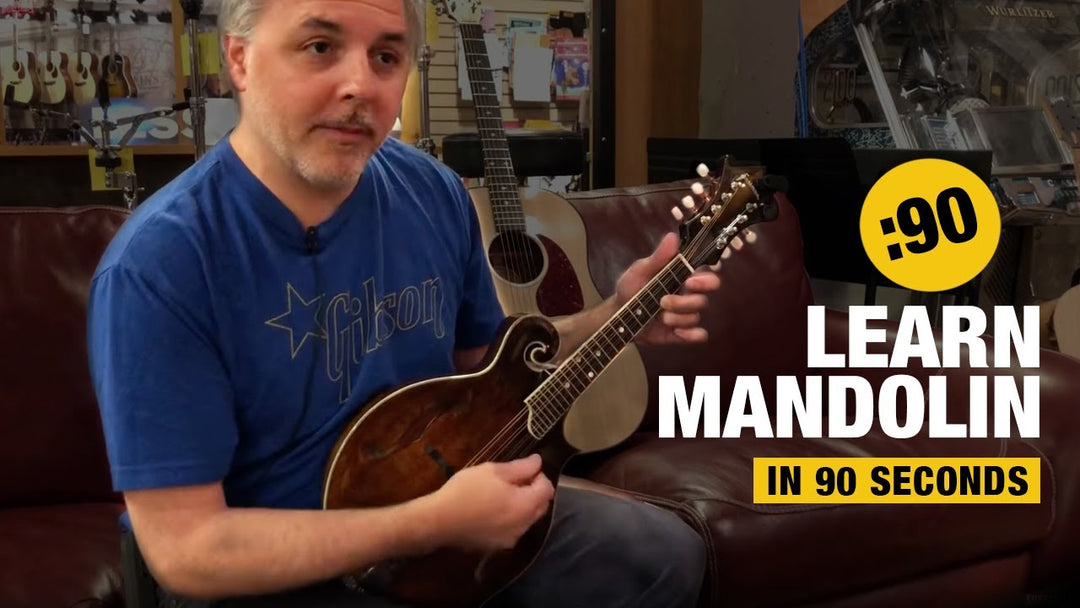 Play Mandolin in 90 Seconds - At Home Series