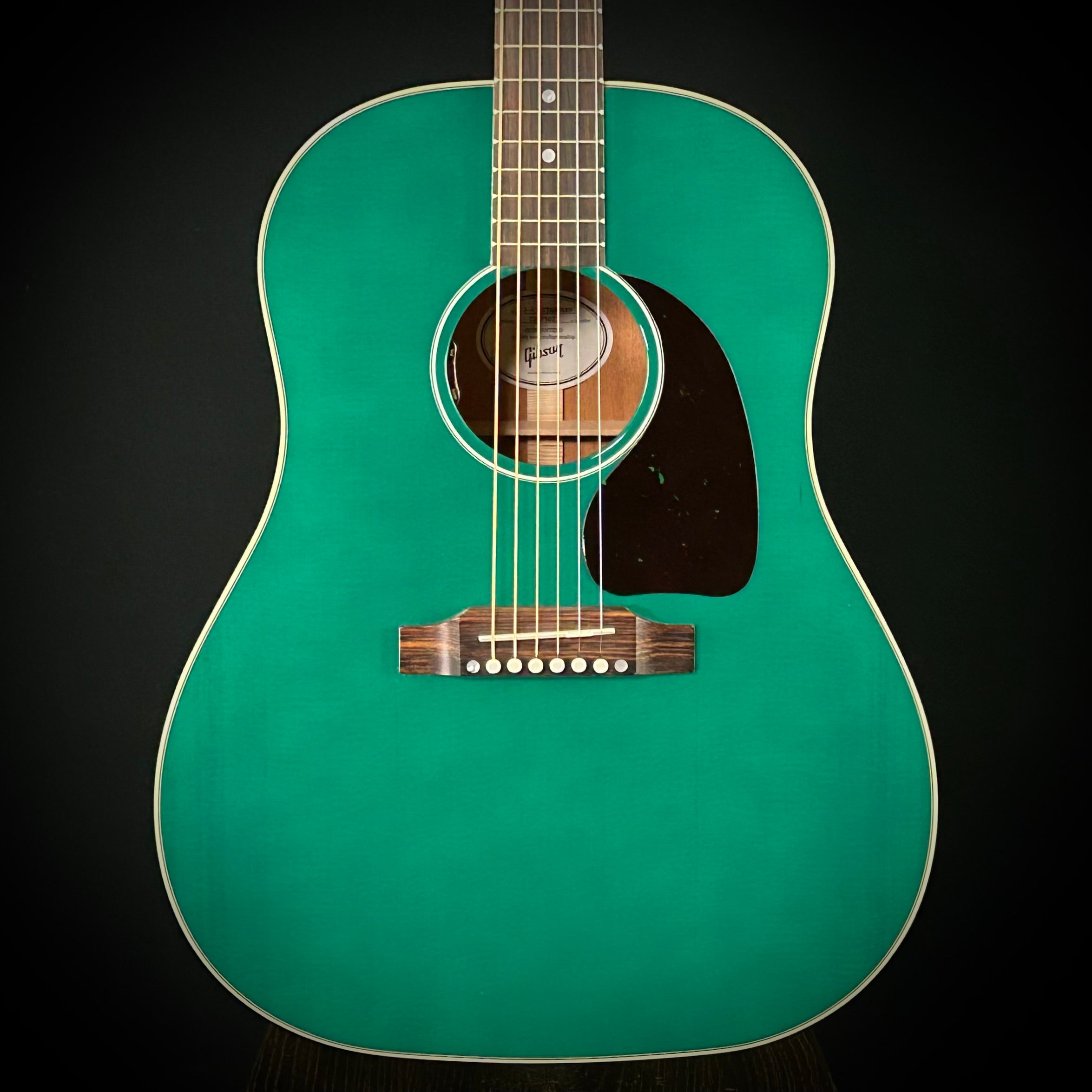 Gibson J-45standard 2022年製美品 ‼️Emo Gibson J-45 Standard - Translucent Teal – Music Villa MT