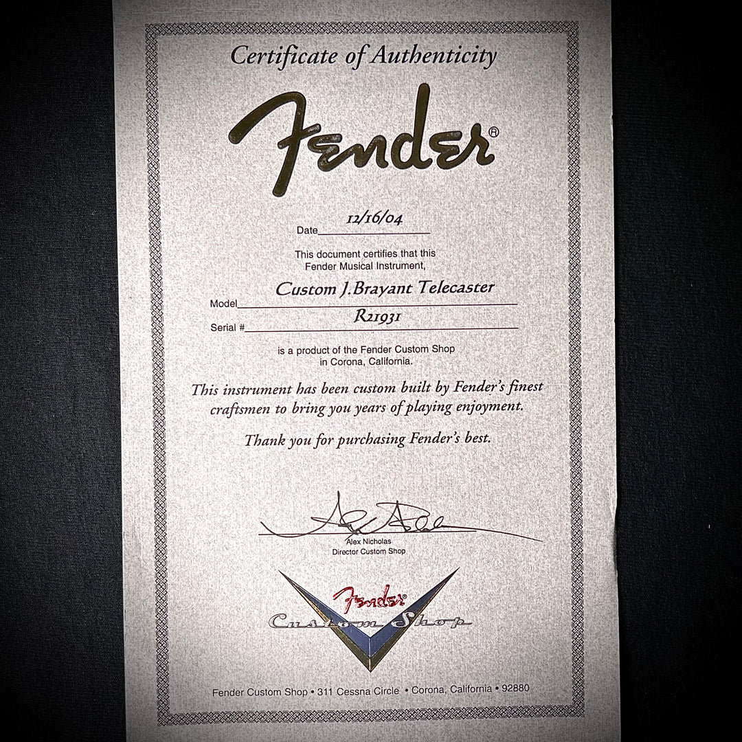 Fender Custom Shop Jimmy Bryant Telecaster (USED)