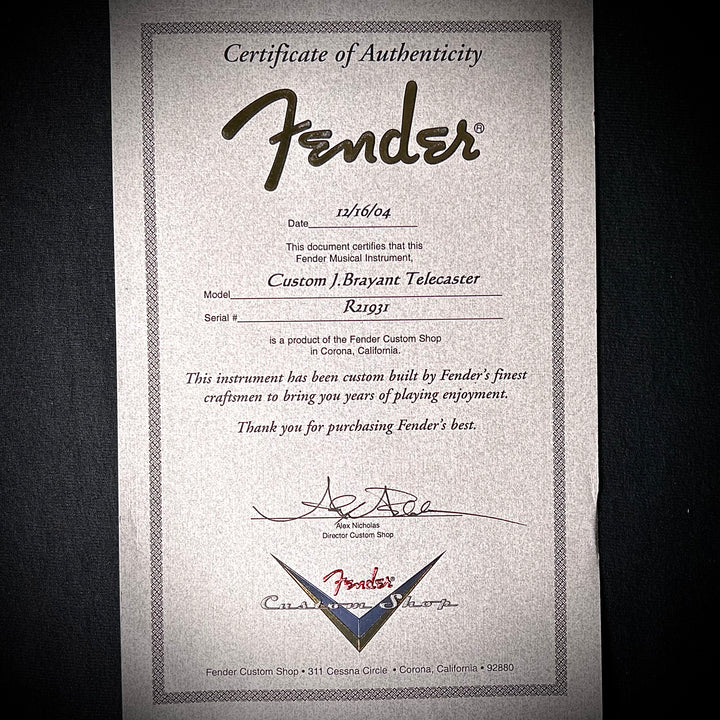 Fender Custom Shop Jimmy Bryant Telecaster (USED)