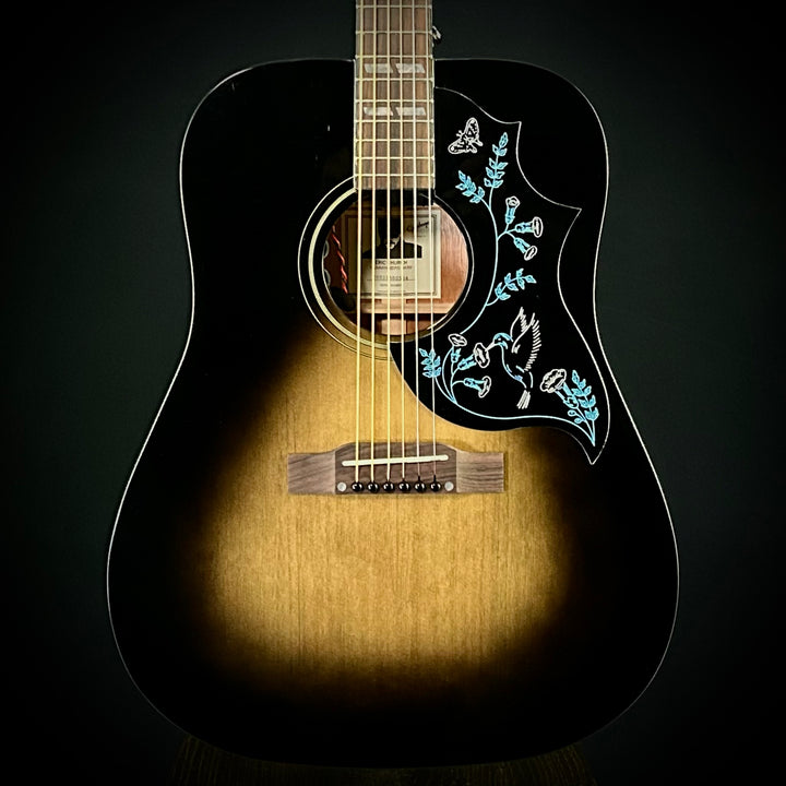 Epiphone Eric Church Hummingbird Dark  - Cobra Burst