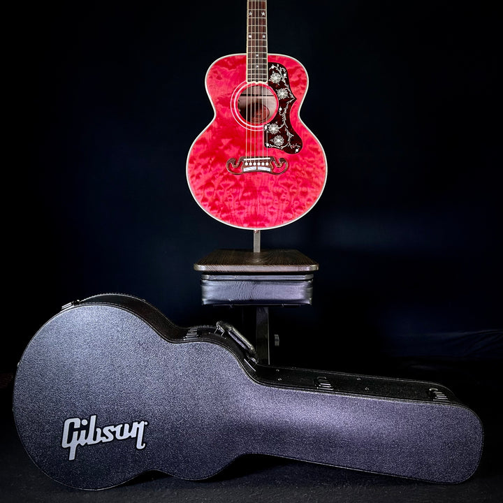 Gibson MV Custom Parlor SJ-200 - Trans Pink