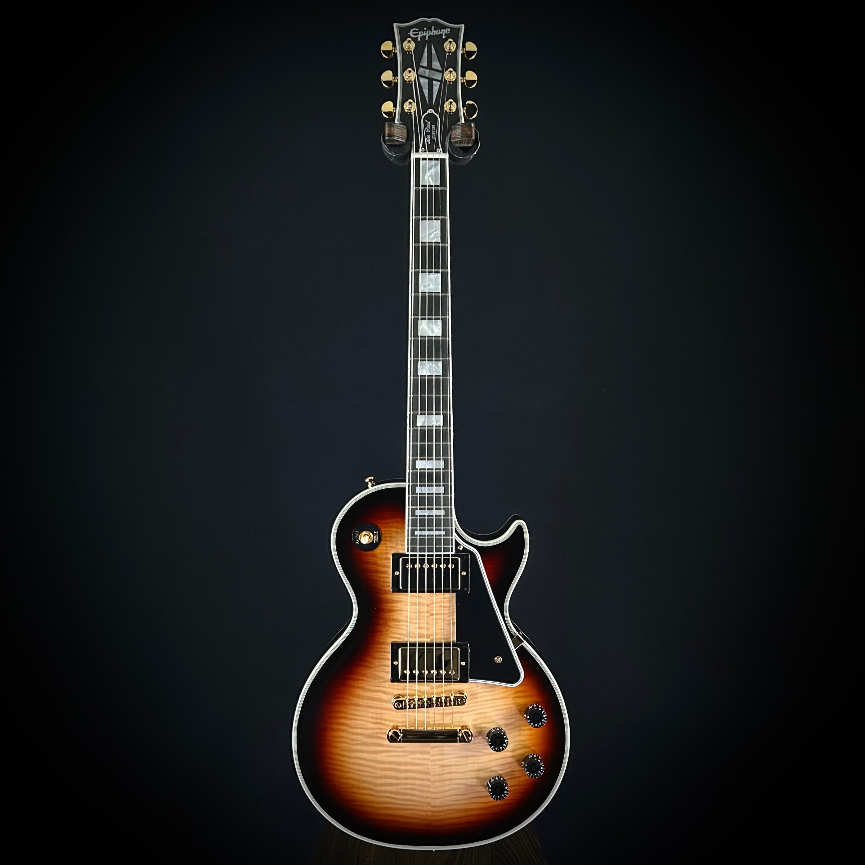 Epiphone Inspired by Gibson Custom Les Paul Custom – Music Villa MT