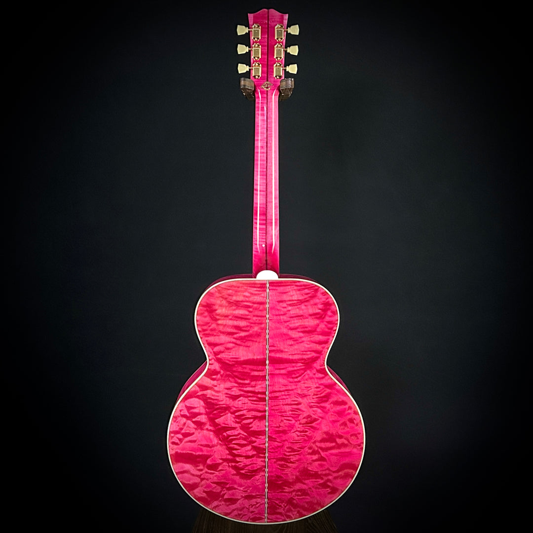 Gibson MV Custom Parlor SJ-200 - Trans Pink